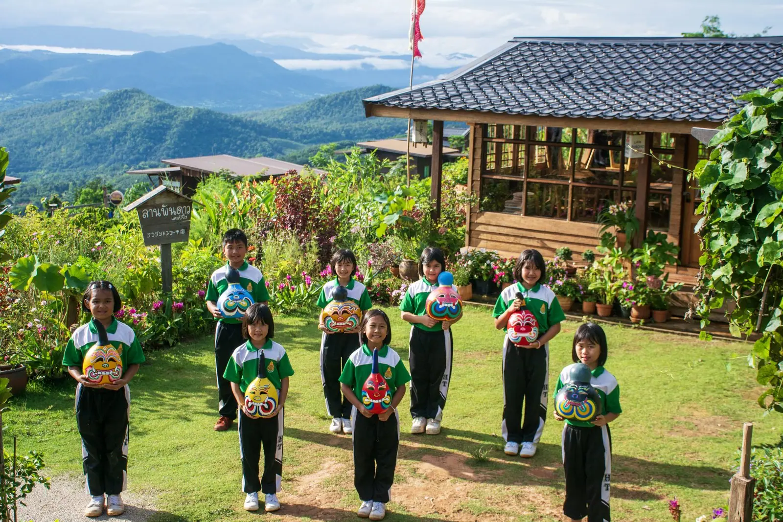 ขบวนแห่ผีบุ้งเต้าที่อำเภอภูเรือ จังหวัดเลย