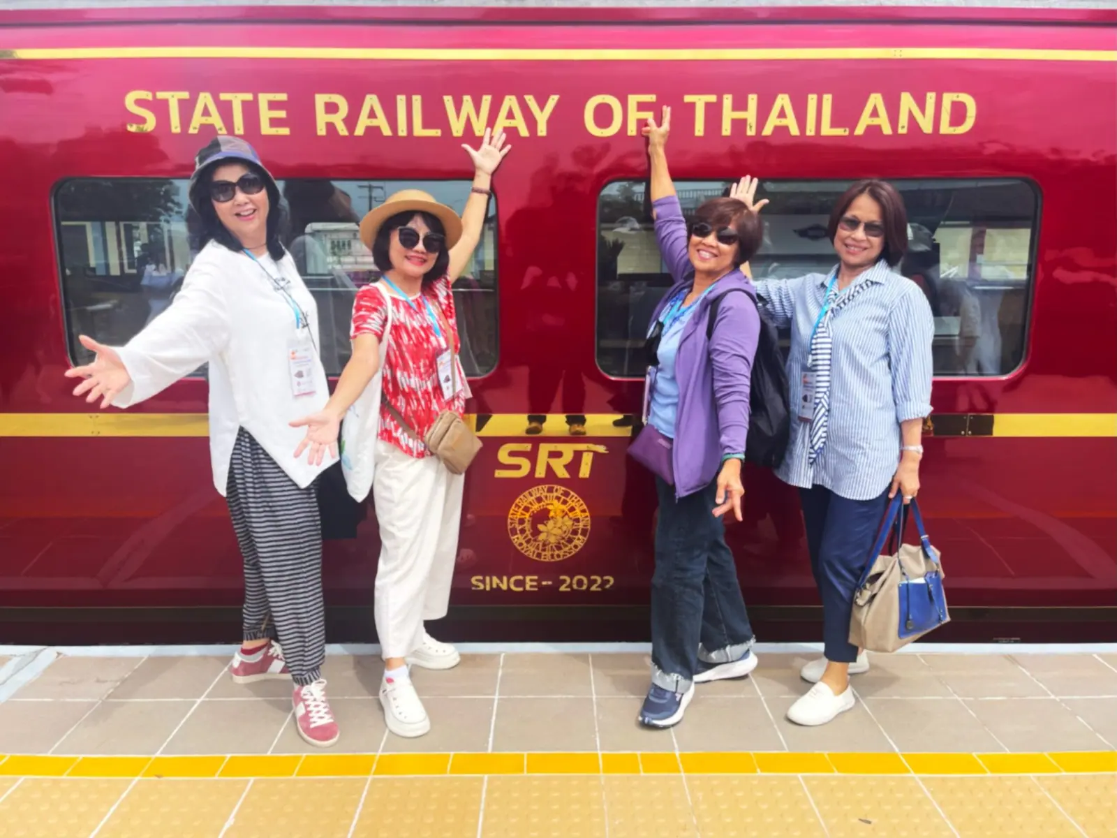 อ.ส.ท. ชวนนั่งรถไฟขบวนพิเศษ “SRT Royal Blossom”
