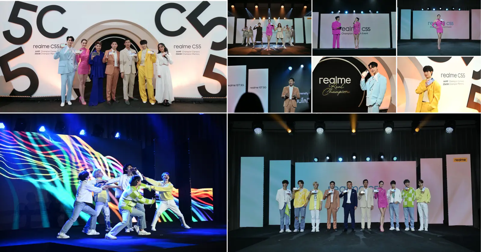 เรียลมี เปิดตัว 2 สมาร์ตโฟน realme C55 และ realme 10T 5G
