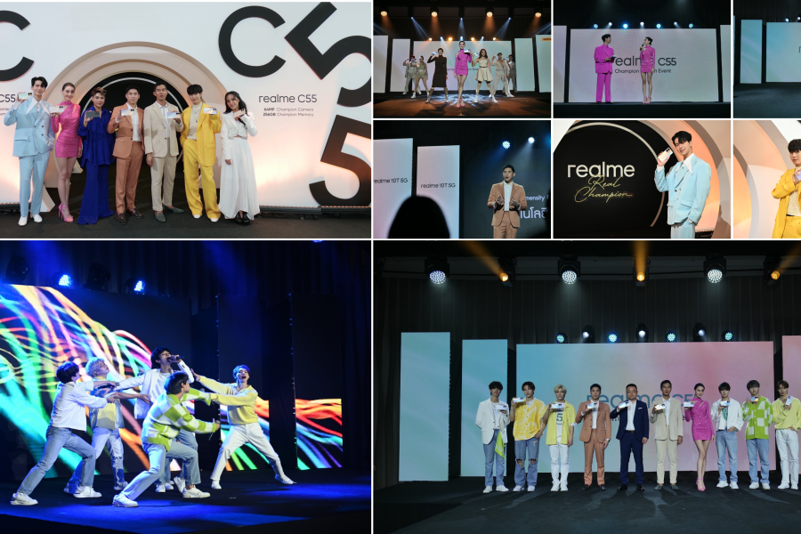 เรียลมี เปิดตัว 2 สมาร์ตโฟน realme C55 และ realme 10T 5G