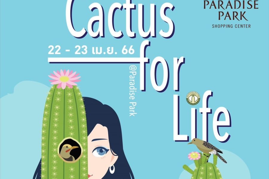 ชวนตื่นตากับกระบองเพชรหลากสายพันธุ์ ในงาน Cactus for Life