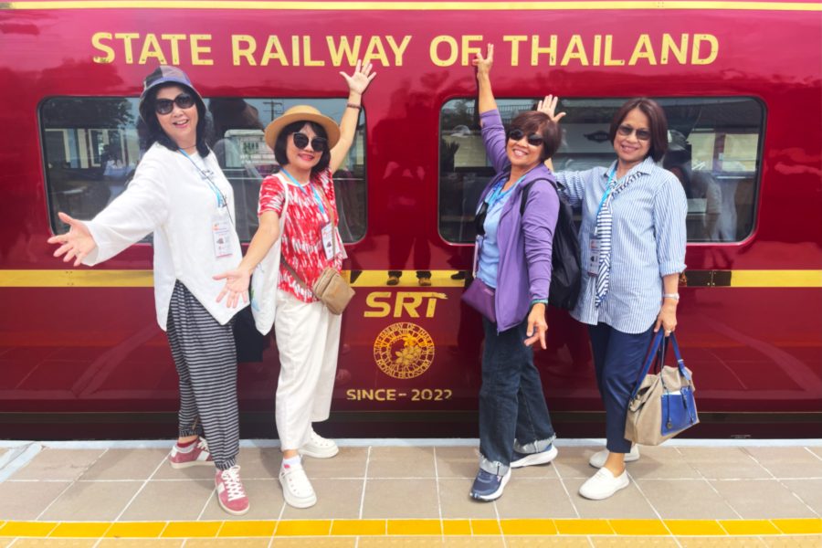 อ.ส.ท. ชวนนั่งรถไฟขบวนพิเศษ “SRT Royal Blossom”