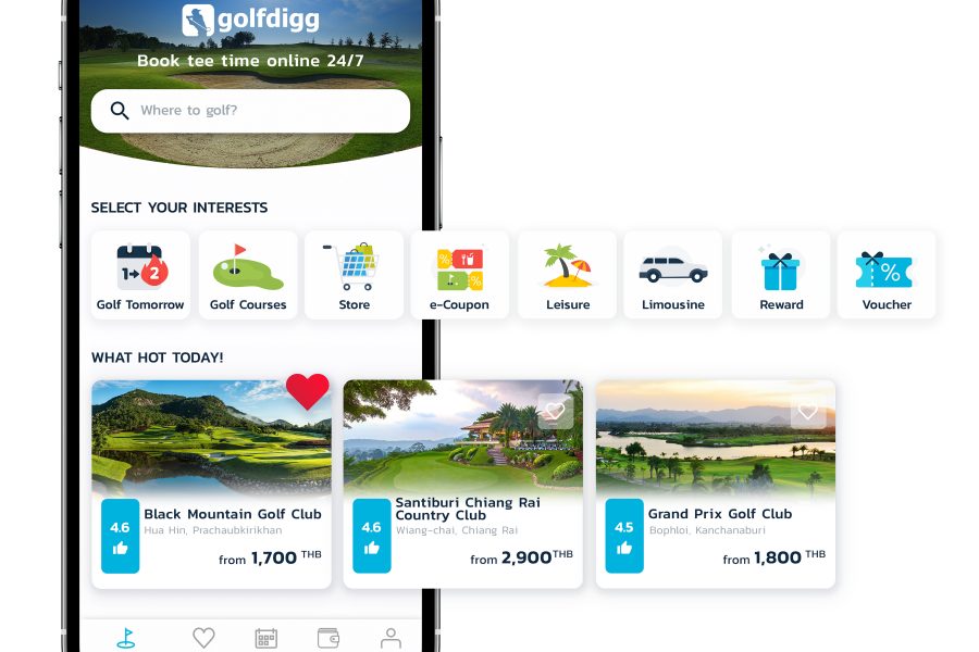 Golfdigg เพื่อนที่ดีกับสนามกอล์ฟ และนักกอล์ฟทุก ๆ คน