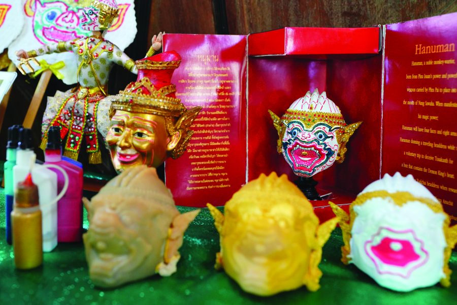 หัวโขนจิ๋วพรรณราย แรงบันดาลใจสู่การมีชีวิต