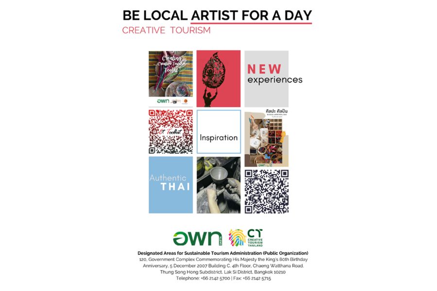 “ศิลปะ ศิลปิน” (Be Local Artists for a Day)