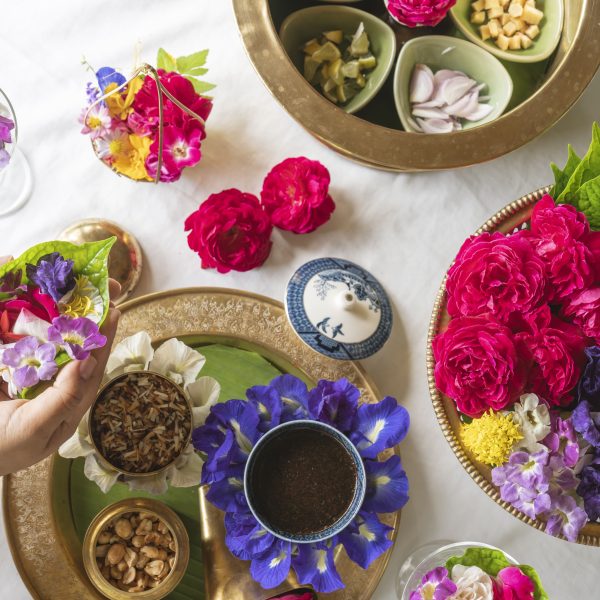 เมื่อดอกไม้ กลายเป็นอาหาร