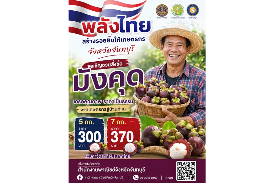 มังคุดจันทบุรี ของดีจากสวน ส่งตรงถึงมือคุณ